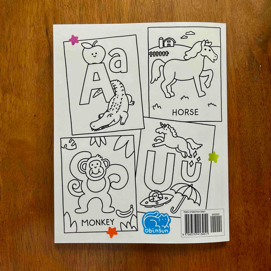 "ABC Time to Color" Coloring Book