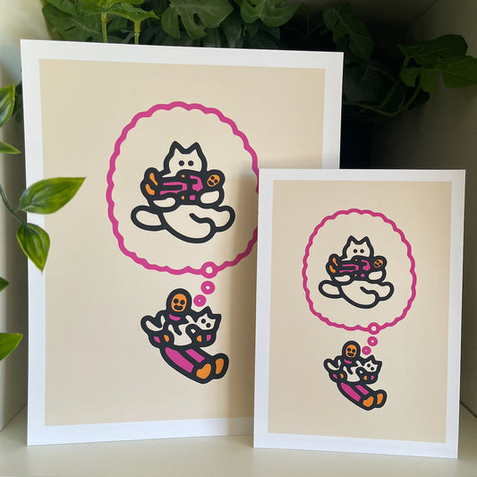 "Role Reversal" Art Print