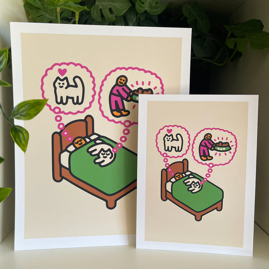 "Sweet Dreams" Art Print