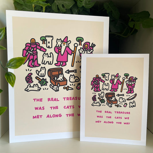 "The Real Treasure" Art Print