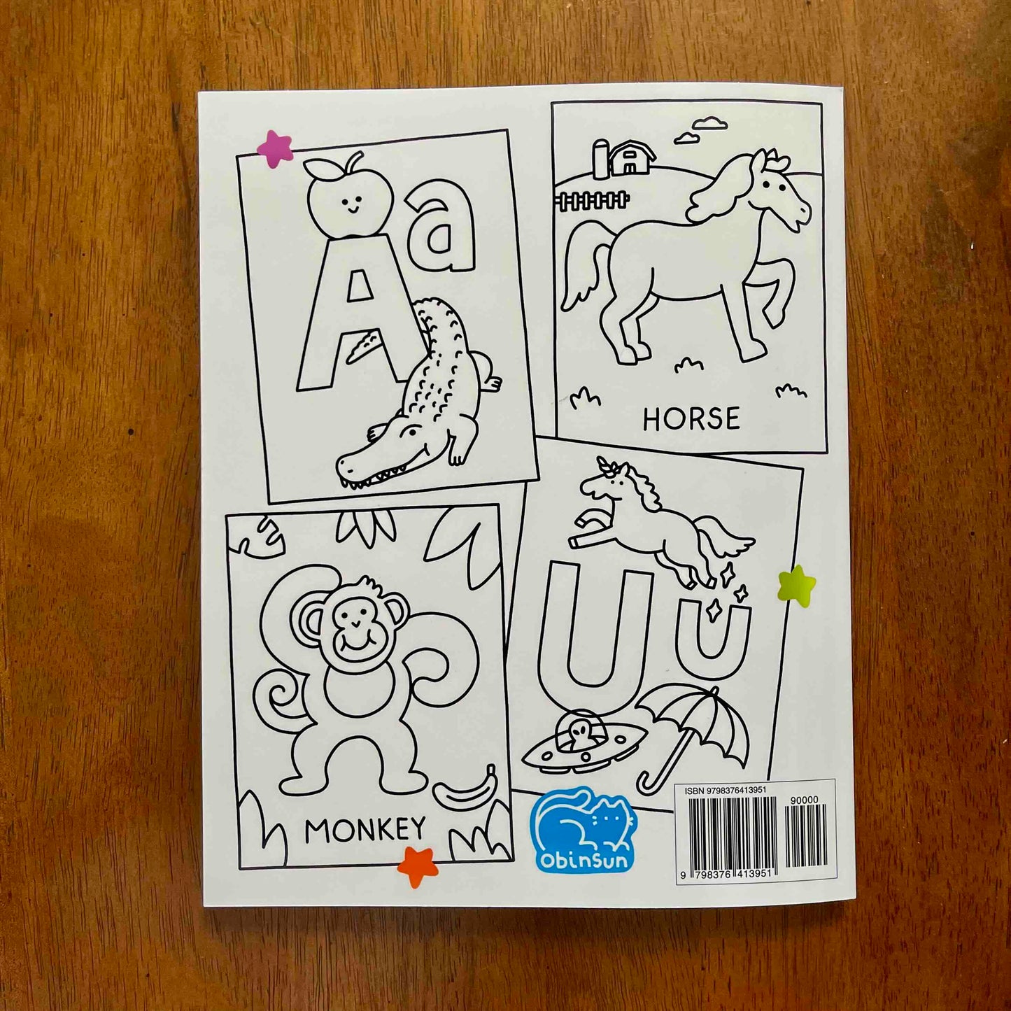 "ABC Time to Color" Coloring Book