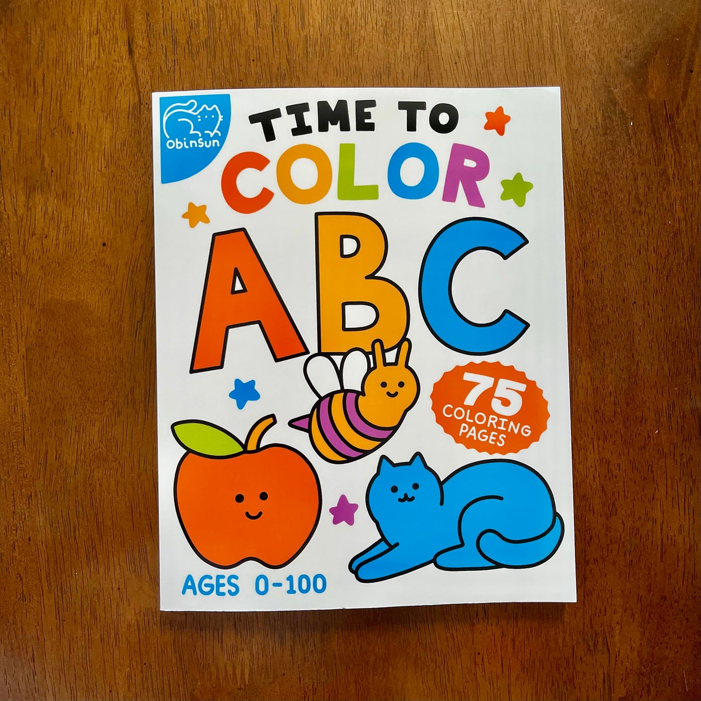 "ABC Time to Color" Coloring Book