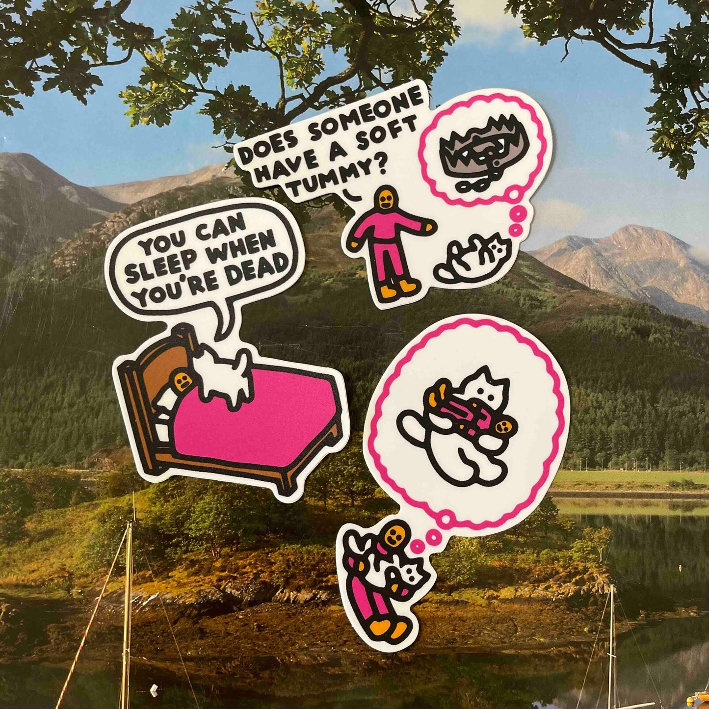 "Cat Person" Vinyl Sticker Pack