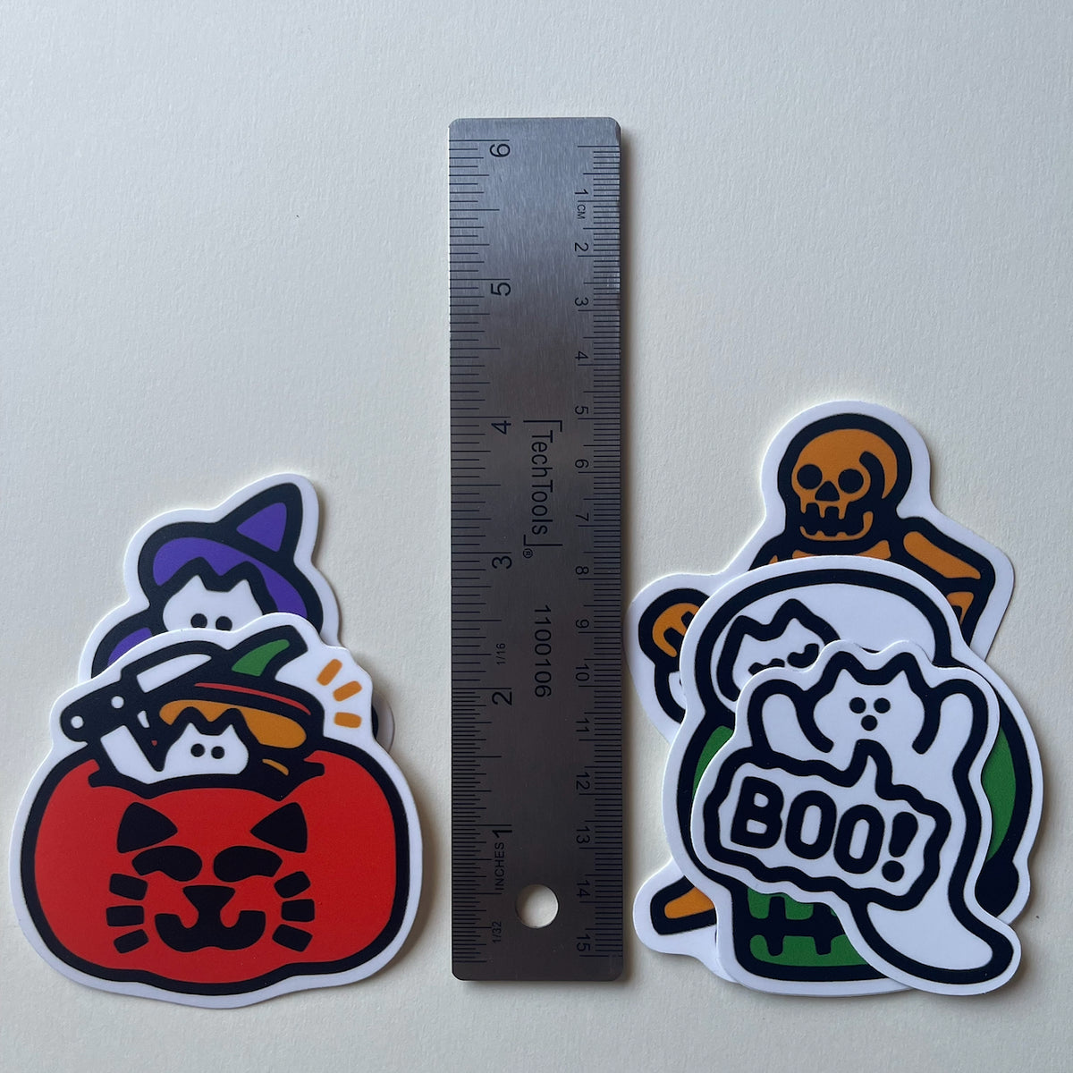 "Spooky Cat" Vinyl Sticker Pack