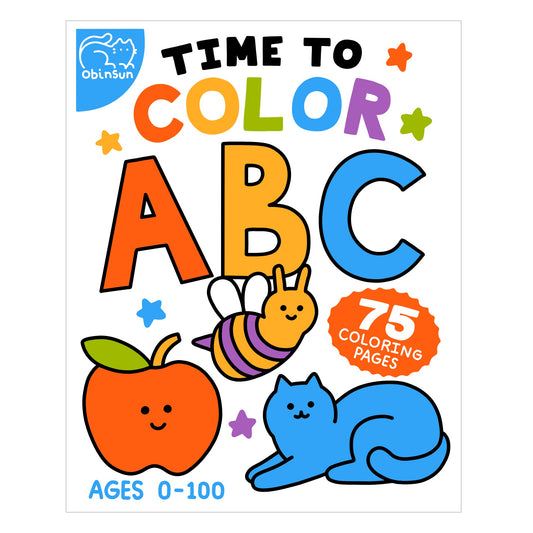 "ABC Time to Color" Coloring Book