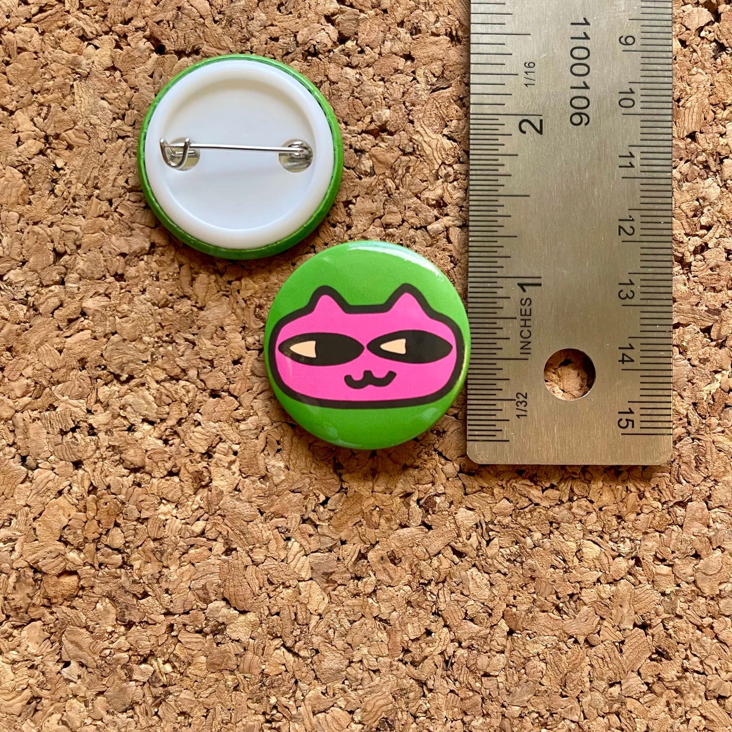 "CATS" Button Pin 6-Pack