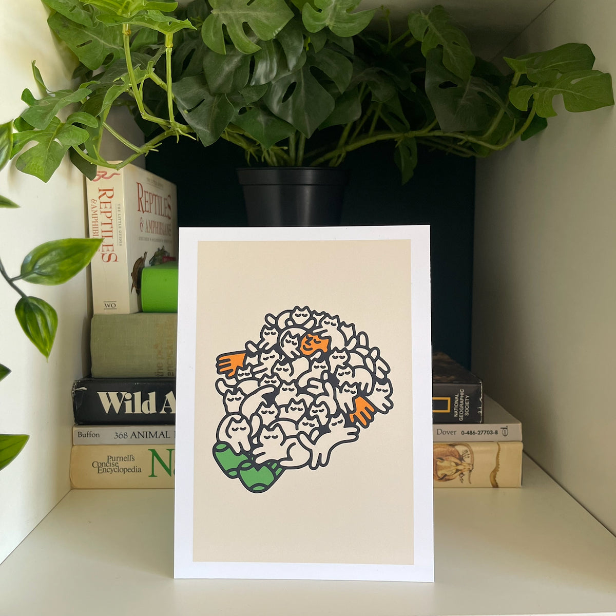 "Cat Nap" Art Print