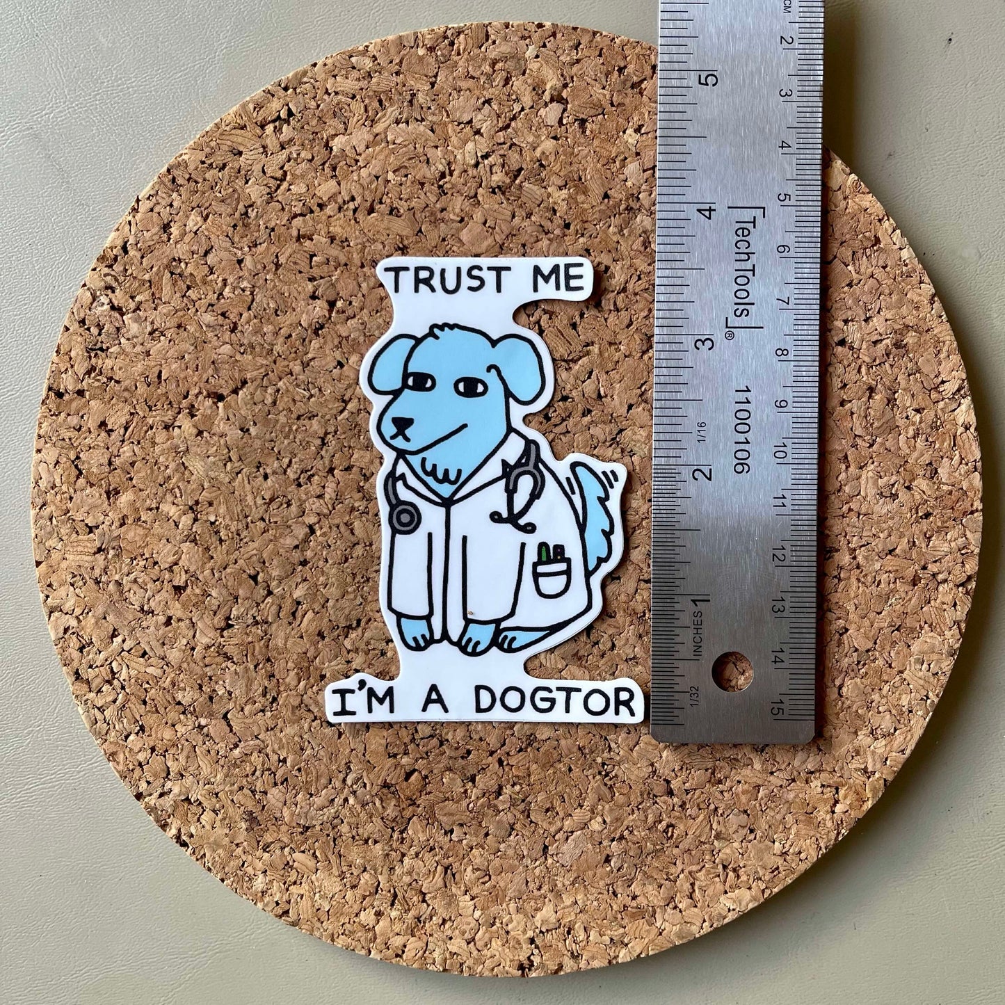 "Dogtor" Vinyl Sticker