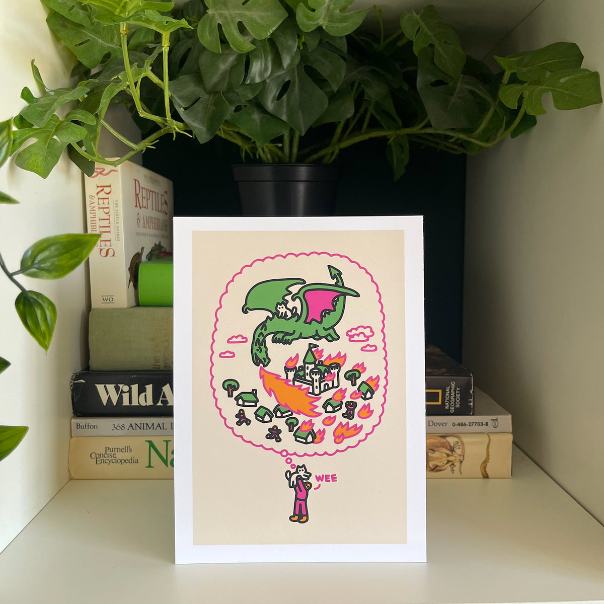 "Dragon Ride" Art Print