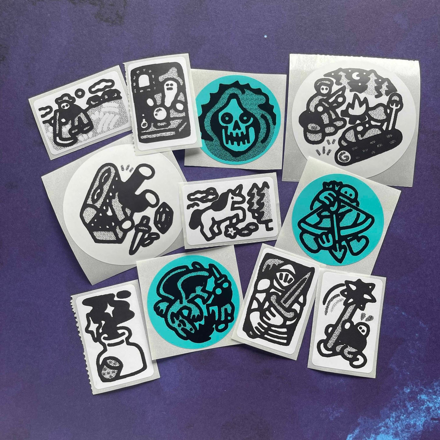 "FANTASY" Thermal Sticker Pack