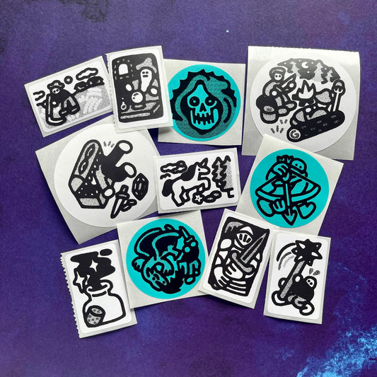 "FANTASY" Thermal Sticker Pack