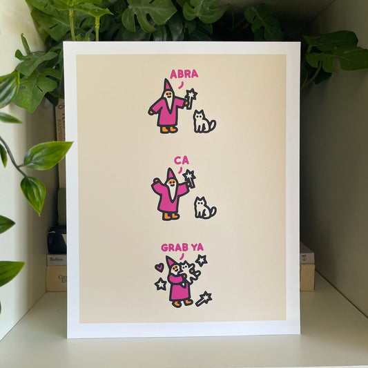 "Magic Trick" Art Print