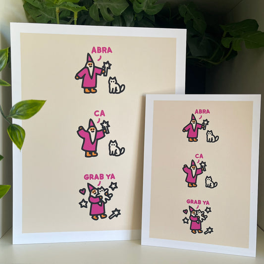 "Magic Trick" Art Print