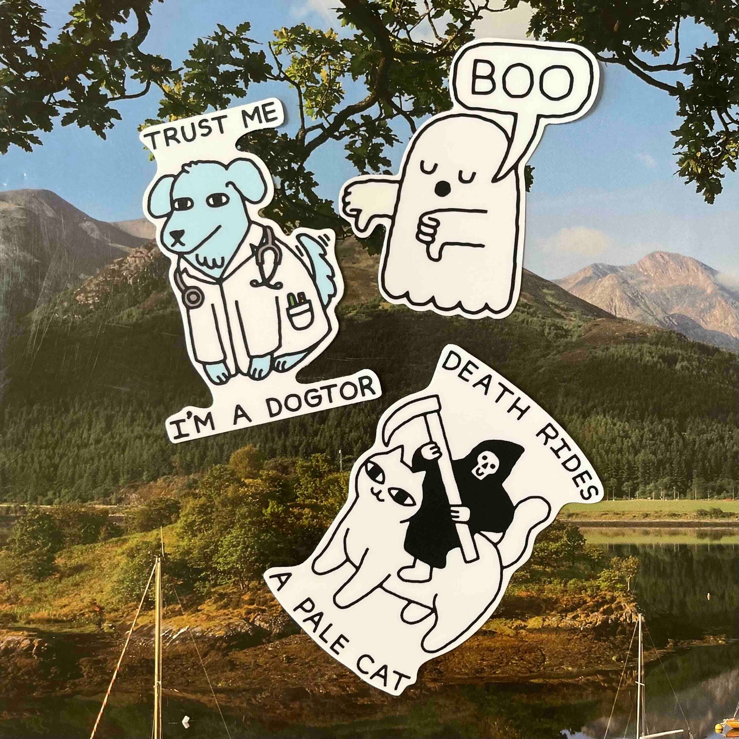 "Obinsun" Vinyl Sticker Pack