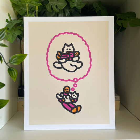 "Role Reversal" Art Print