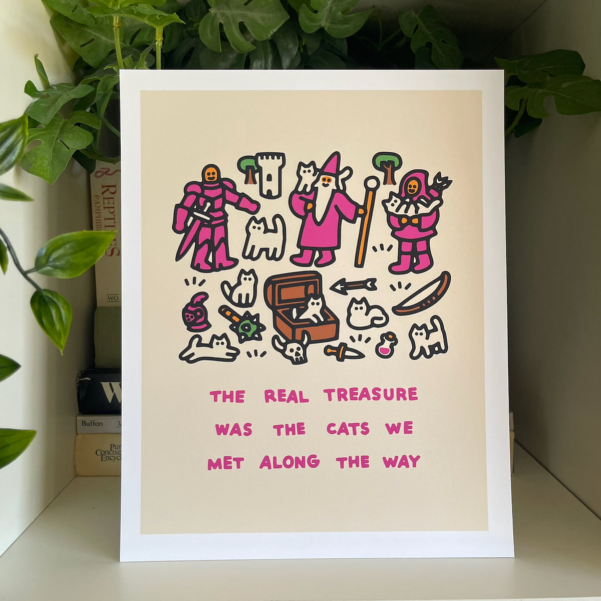 "The Real Treasure" Art Print